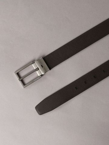 Calvin Klein - Thắt Lưng Nam Smooth Square Buckle Belt 32mm Reversible