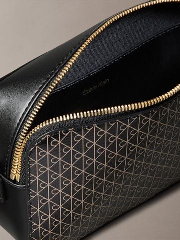 Calvin Klein - Túi xách nữ CK Allover Monogram Logo Camera Bag - 3