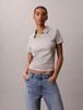 Calvin Klein - Áo Thun Có Cổ Nữ Cotton Lyocell Drape Polo