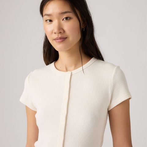 Levi's - Áo Cardigan Nữ Rory Button-Through Shirt