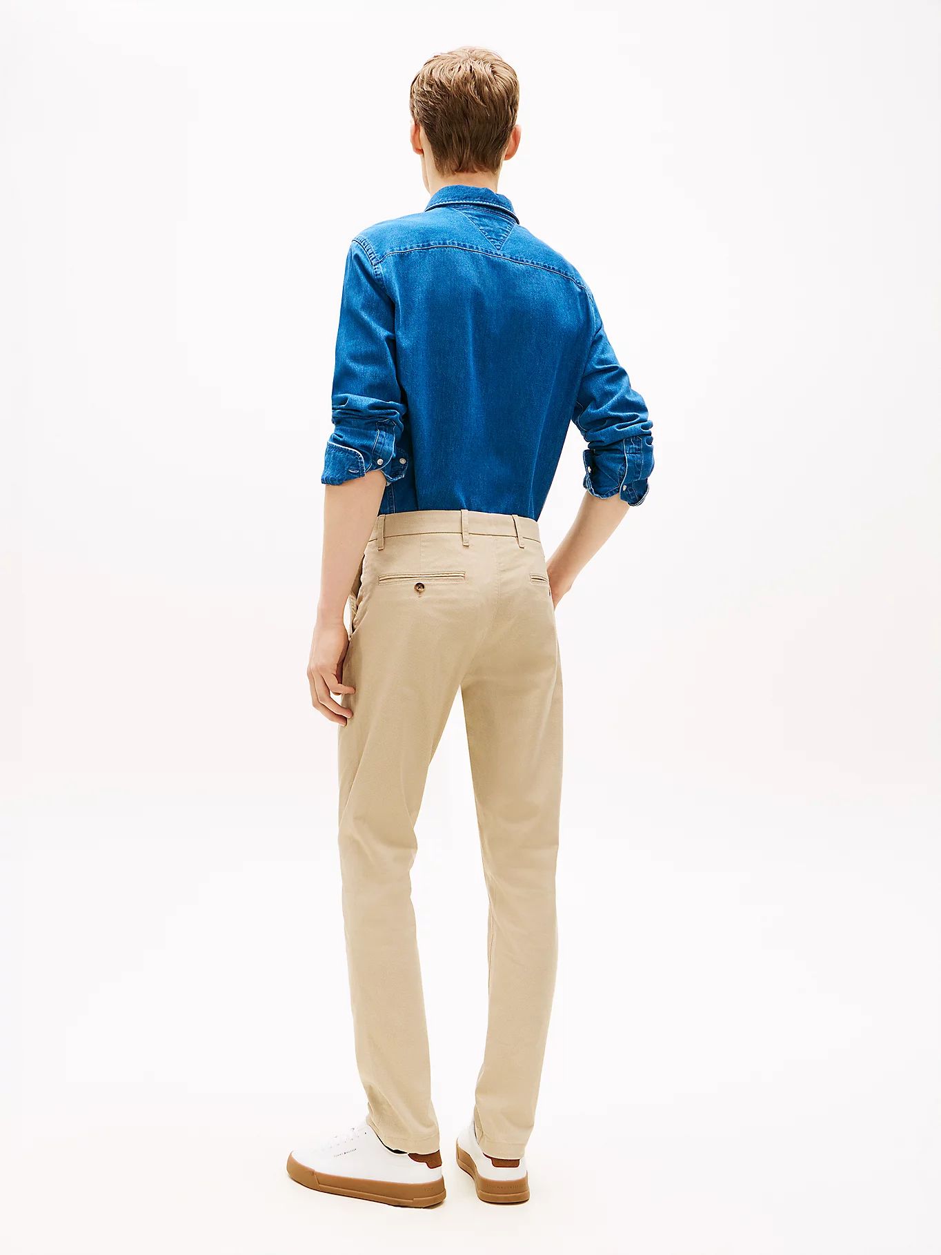Tommy Hilfiger - Quần dài nam Bleecker Print Slim Chinos