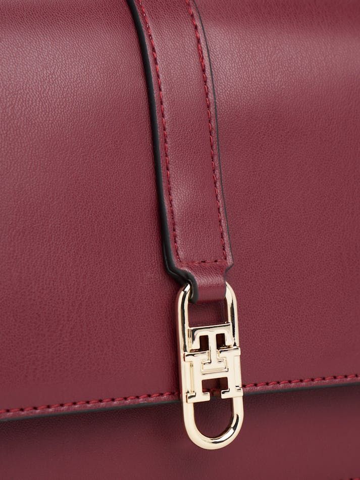 Tommy Hilfiger - Túi đeo chéo nữ TH Monogram Flap Crossbody Bag