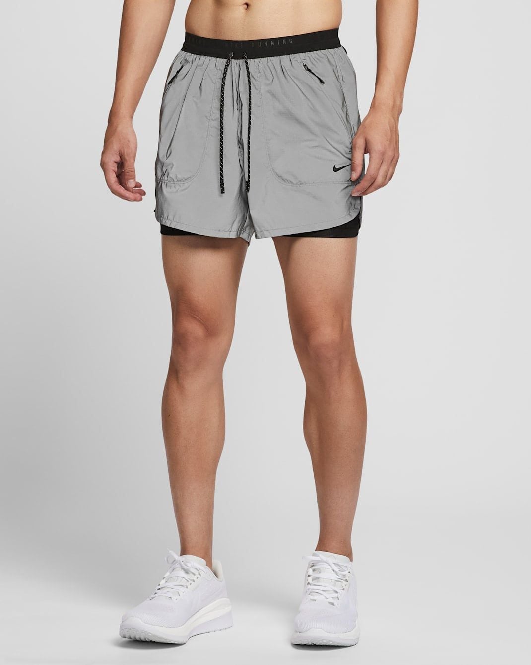 Nike - Quần ngắn chạy bộ Nam Men's 2-in-1 Reflective Design Running Shorts