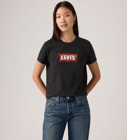 Levi's - Áo thun thời trang nữ Levi's® Women's Graphic Favorite Tee - Batwing Vintage Caviar