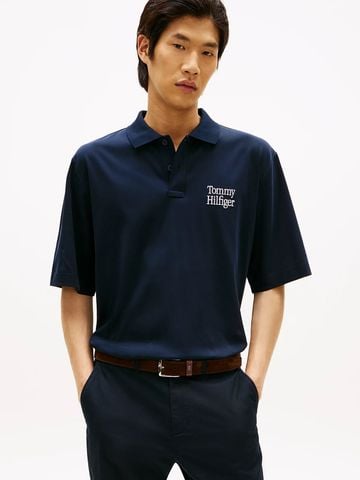 Tommy Hilfiger - Áo Thun Có Cổ Nam Big Back Graphics Regular Polo
