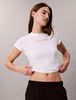 Calvin Klein - Áo Tay Ngắn Thể Thao Nữ Breathable Quick Dry Cropped Travel T-Shirt
