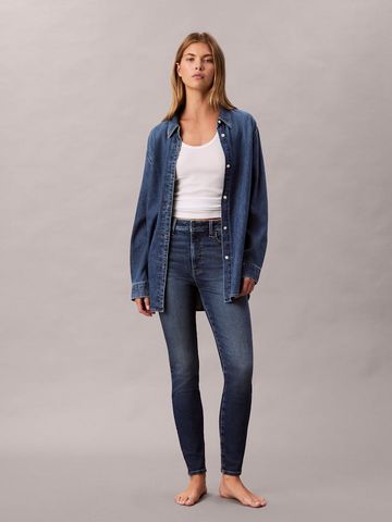 Calvin Klein - Quần Jean Dài Nữ High Rise Skinny Jeans