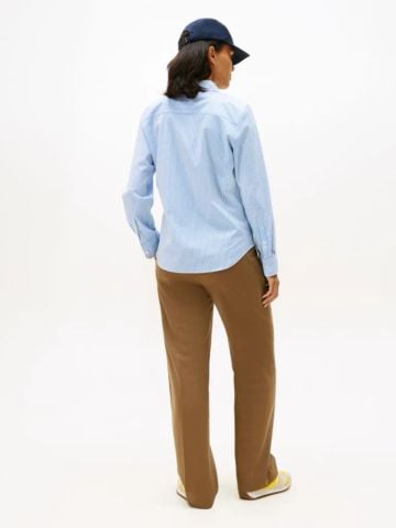 Tommy Hilfiger - Áo Sơ Mi Nữ Regular Fit Poplin Shirt - 3