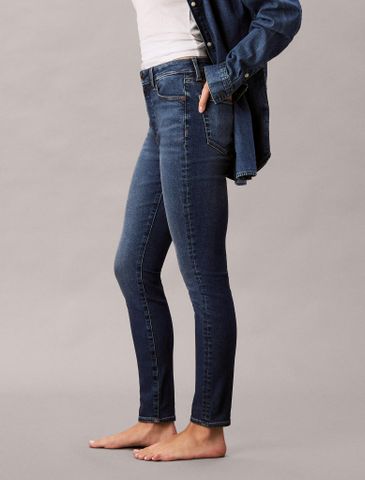 Calvin Klein - Quần Jean Dài Nữ High Rise Skinny Jeans - 3