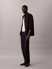 Calvin Klein - Áo Sơ Mi Nam Long Sleeve Solid Washed Oxford Easy Shirt