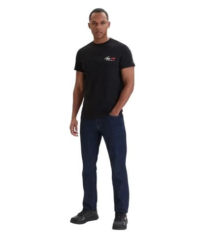 Tommy Hilfiger - Áo Thun Tay Ngắn Nam Slim Sign Chest Tee