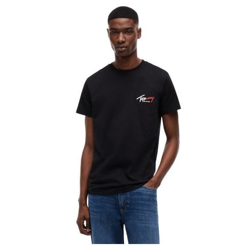 Tommy Hilfiger - Áo Thun Tay Ngắn Nam Slim Sign Chest Tee