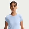 Nike - Áo Tay Ngắn Thể Thao Nữ W NSW Chill Knit MD Crop