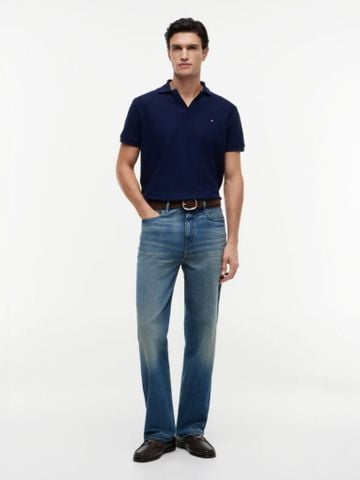 Tommy Hilfiger - Áo Thun Có Cổ Nam Regular Fit Jacquard Polo Shirt
