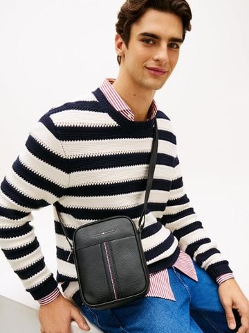 Tommy Hilfiger - Túi Đeo Chéo Nam Pebble Grain Crossbody Reporter Bag - 4