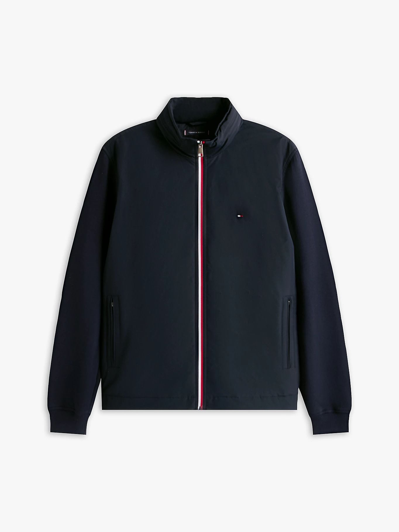 Tommy Hilfiger - Áo khoác tay dài nam Signature Zip-Thru Harrington Jacket