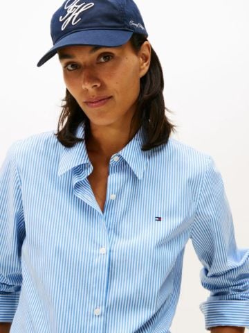 Tommy Hilfiger - Áo Sơ Mi Nữ Regular Fit Poplin Shirt