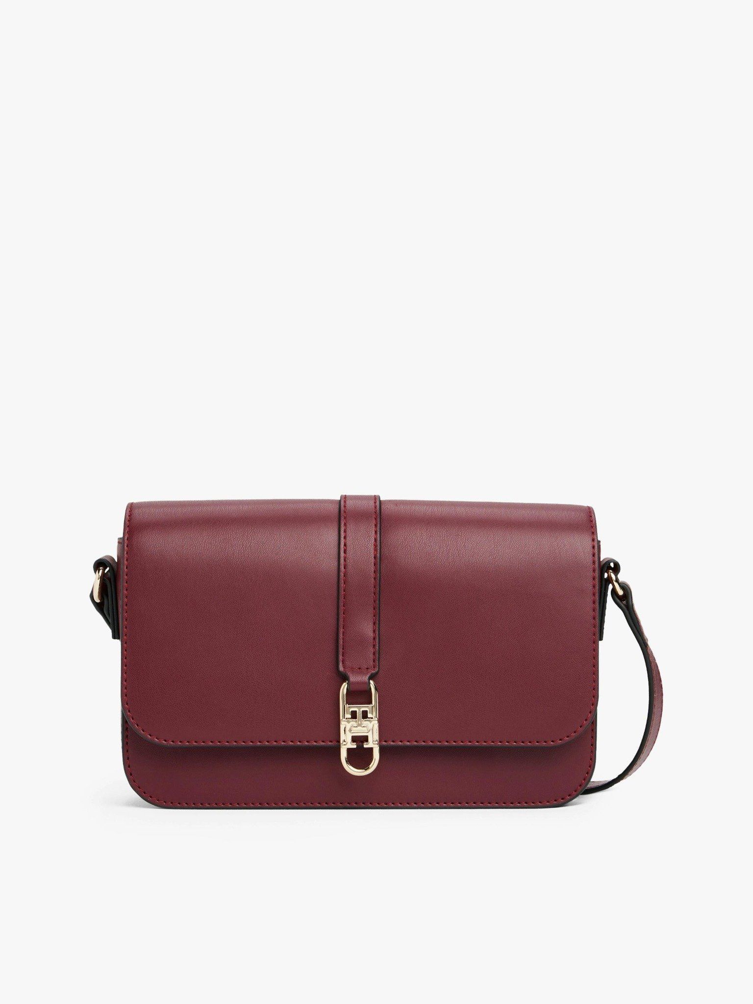 Tommy Hilfiger - Túi đeo chéo nữ TH Monogram Flap Crossbody Bag