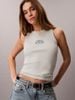 Calvin Klein - Áo Thun Ba Lỗ Nữ Logo Graphic Rib Tank Top