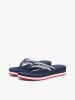 Tommy Hilfiger - Dép Xỏ Ngón Nữ Webbing Strap Signature Wedge Flip-Flops
