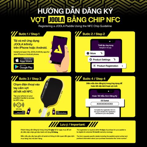 Joola - Vợt Pickleball Unisex Hyperion 3S Dual 16mm Pickleball Paddle