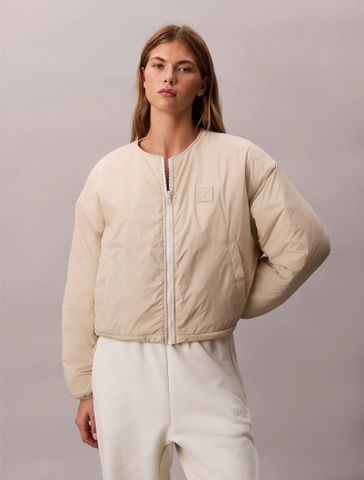 Calvin Klein - Áo Khoác Nữ Reversible Logo Quilted Jacket