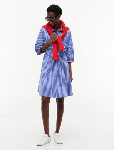 Tommy Hilfiger - Đầm Sơ Mi Nữ Poplin Relaxed Shirt Dress