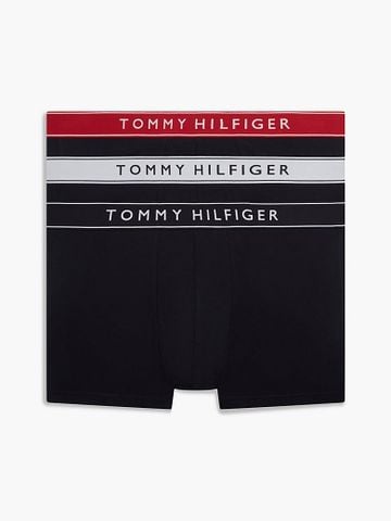 Tommy Hilfiger - Bộ 3 Quần Lót Nam Trunk 3-Pack Essential Logo Waistband Trunks