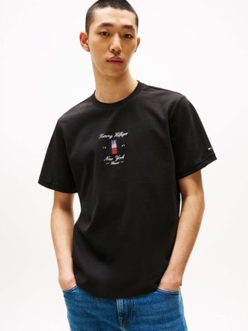 Tommy Hilfiger - Áo thun tay ngắn nam TH Seasonal Flag Logo Tee