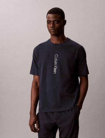 Calvin Klein - Áo Tay Ngắn Thể Thao Nam Performance Cotton Blend Gym T-Shirt
