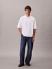 Calvin Klein - Áo Thun Tay Ngắn Nam Embossed Monogram Cooling Pique Relaxed Tee