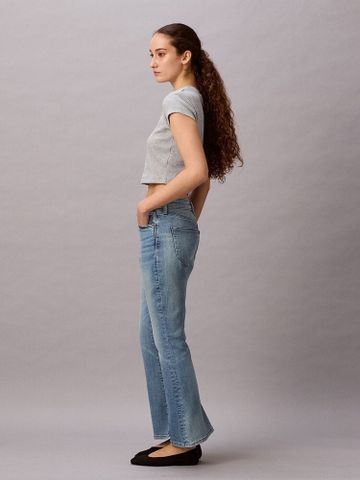 Calvin Klein - Quần Jean Ống Loe Nữ High Rise Flare 37.5 Denim Technology