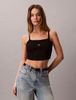 Calvin Klein - Áo Ba Lỗ Nữ Cropped Ribbed Cotton Cami Top