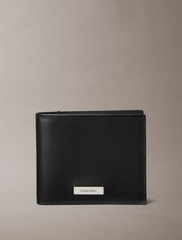Calvin Klein - Ví nam Logo Plaque Billfold Wallet