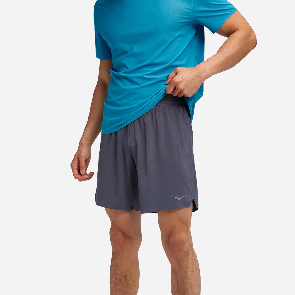Hoka - Quần Ngắn Chạy Bộ Nam Glide 7 Short 2In1