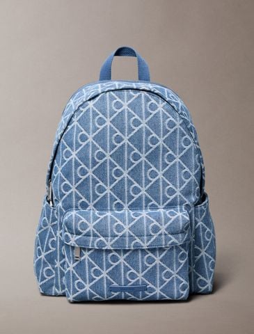 Calvin Klein - Ba Lô Nam Denim Logo Jacquard Backpack