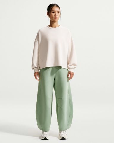 Nike - Quần Dài Thể Thao Nữ 24.7 ImpossiblySoft Women's High-Waisted Wide-Leg Trousers