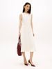 Tommy Hilfiger - Đầm Midi Nữ Gold Button Long Midi Dress