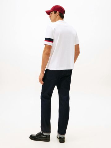 Tommy Hilfiger - Áo thun tay ngắn nam Colour-Blocked Sleeve Interlock Knit T-Shirt