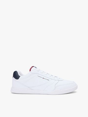 Tommy Hilfiger - Giày Sneakers Nam Contrast Heel Trainers With Leather - 2