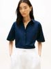 Tommy Hilfiger - Áo Sơ Mi Tay Ngắn Nữ Essential Poplin Short Sleeve Shirts