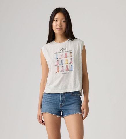 Levi's - Áo Thun Ba Lỗ Nữ Graphic Boxy Tank