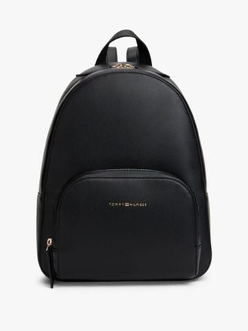 Tommy Hilfiger - Ba Lô Nữ Metallic Logo Pebble Grain Backpack