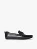 Tommy Hilfiger - Giày Thời Trang Nam Leather Textured Hardware Logo Driver Shoes