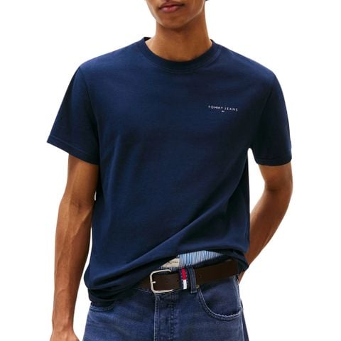 Tommy Hilfiger - Áo Thun Tay Ngắn Nam Slim Linear Chest Logo Shirt
