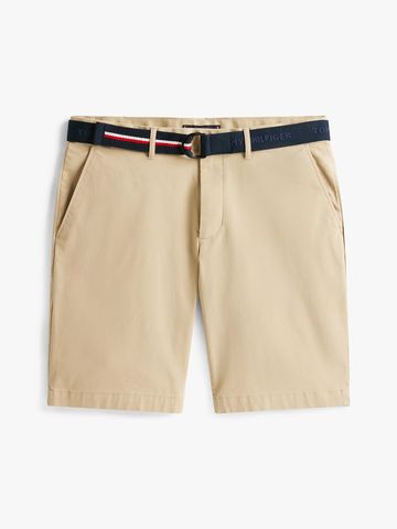 Tommy Hilfiger - Quần kaki ngắn nam Brooklyn Belted Slim Chino Shorts