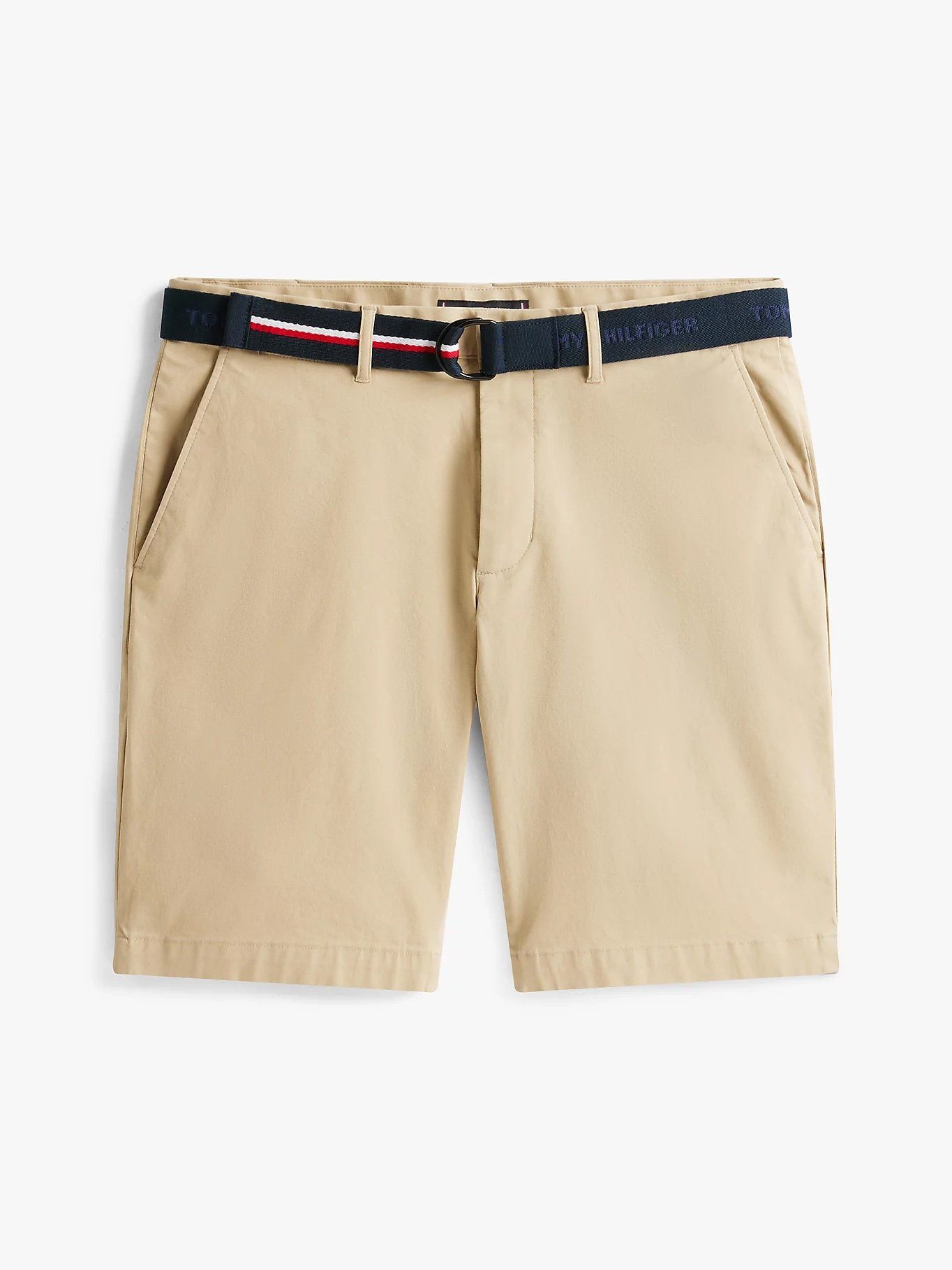 Tommy Hilfiger - Quần kaki ngắn nam Brooklyn Belted Slim Chino Shorts