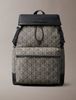 Calvin Klein - Ba Lô Nam Water Repellent Logo Jacquard Backpack