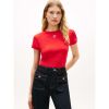 Tommy Hilfiger - Áo Thun Tay Ngắn Nữ TH Script Slim Tee
