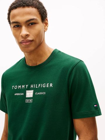 Tommy Hilfiger - Áo Thun Tay Ngắn Nam Brand Love Mono Stack Tee